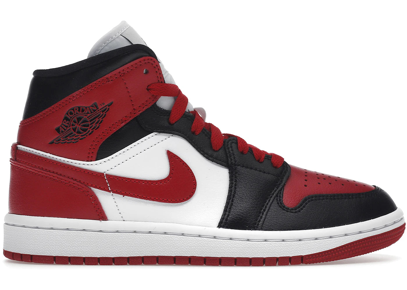 Jordan 1 Mid Alternate Bred Toe
