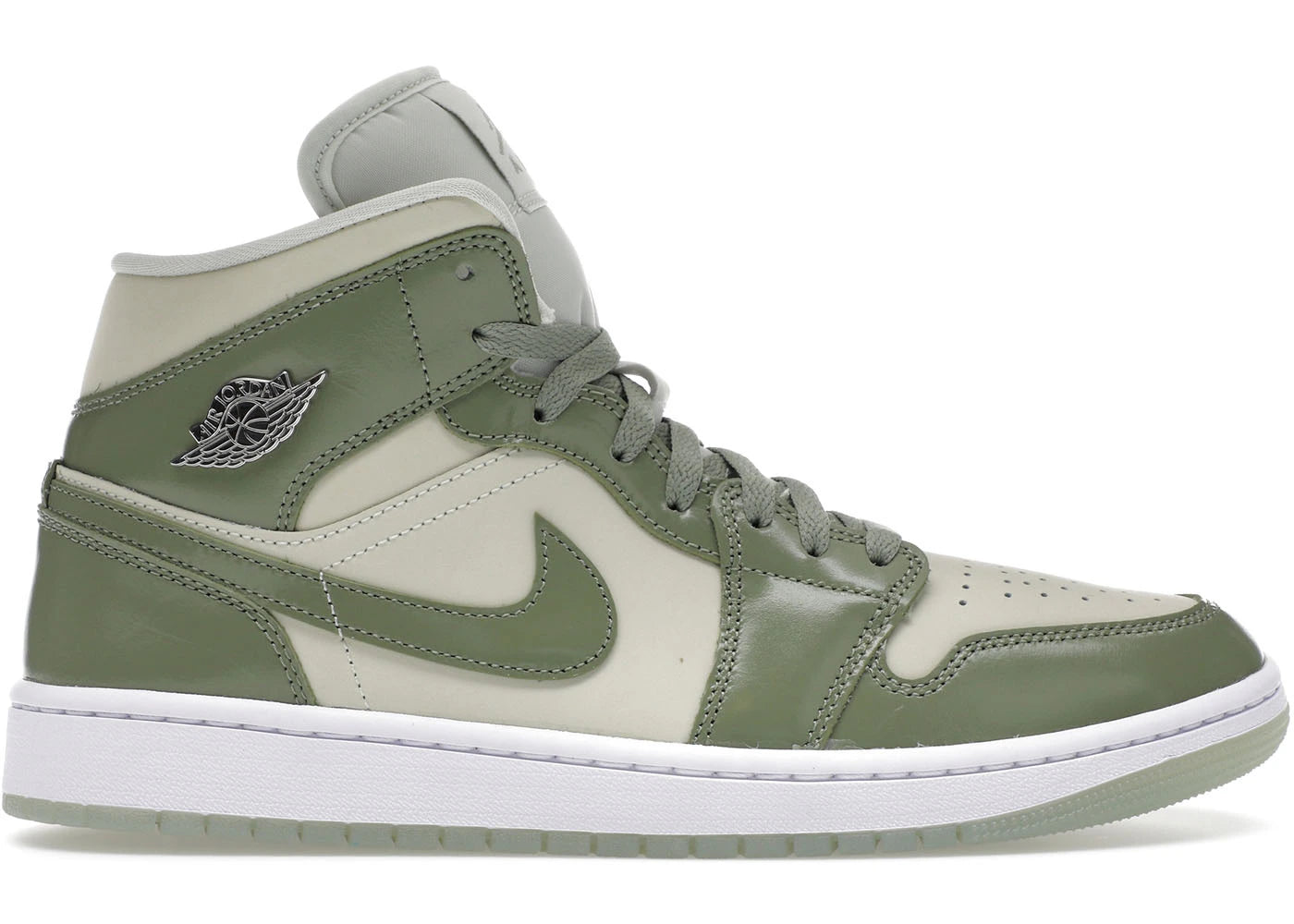 Jordan 1 Mid SE Sea Glass Oil Green