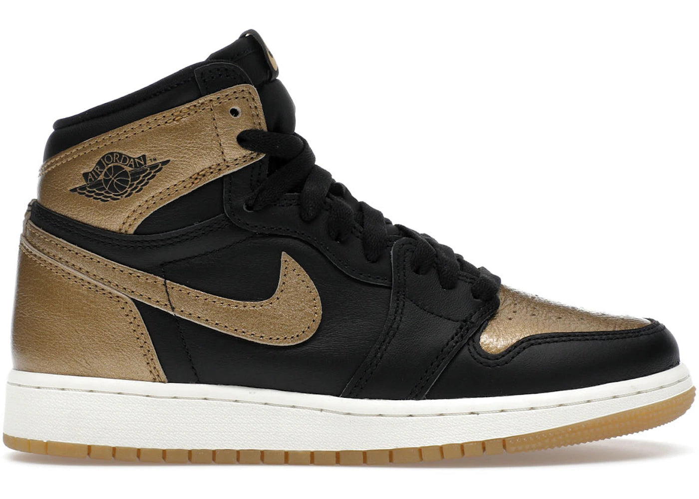 Jordan 1 Retro High OG Black Metallic Gold