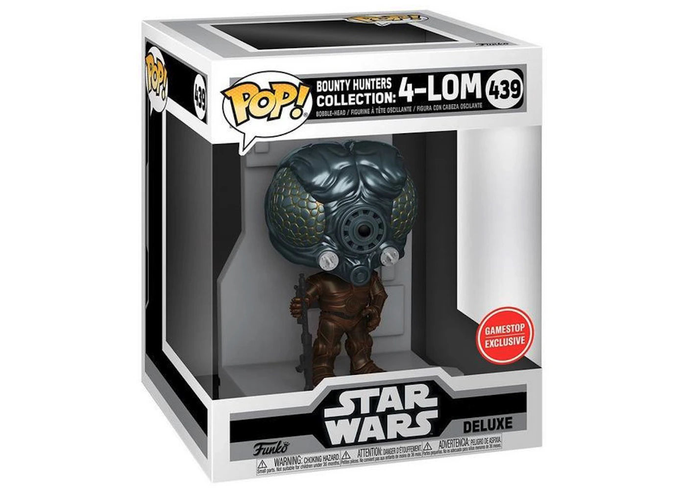 Funko Pop! Star Wars Bounty Hunters Collection: 4-LOM GameStop Exclusive Figure #439