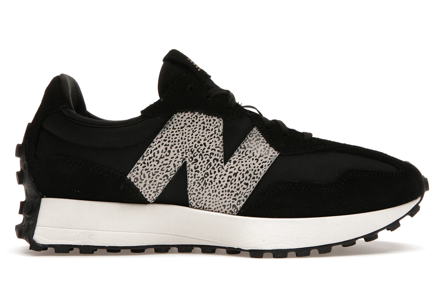 New Balance 327 Black Leopard