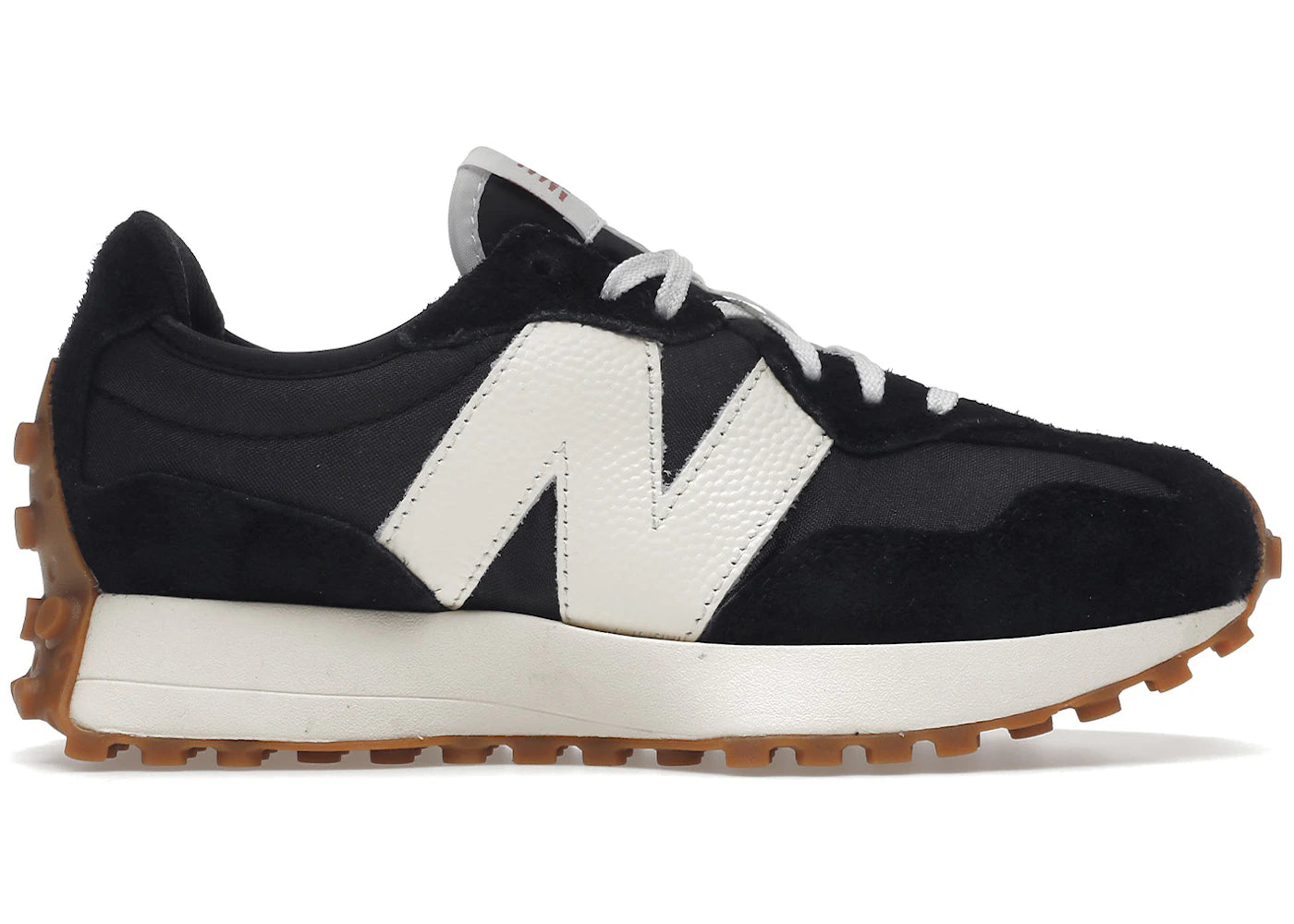 New Balance 327 Black White Gum