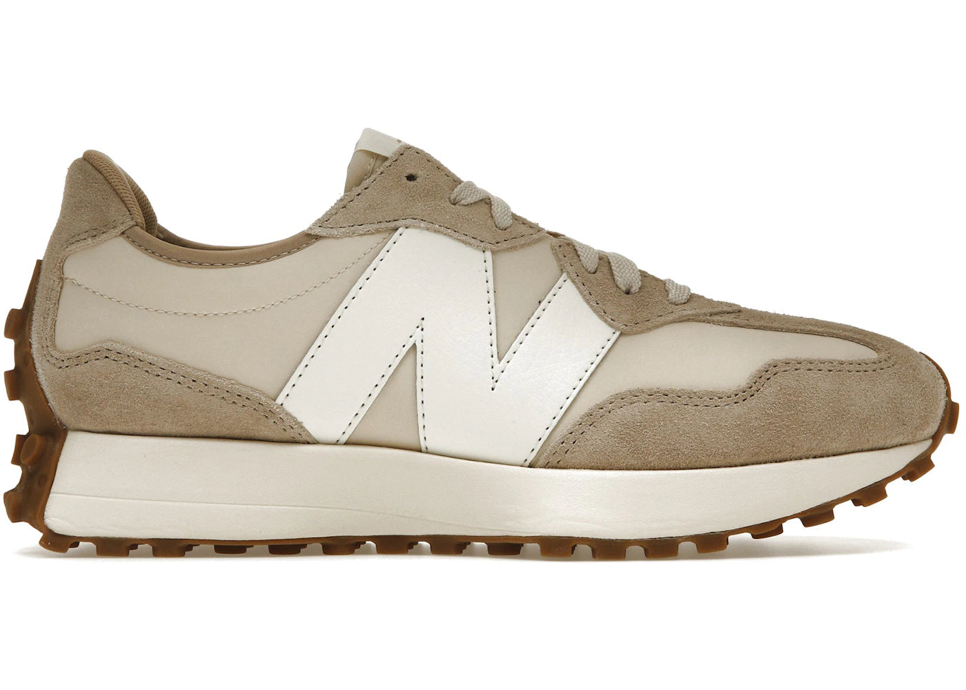 New Balance 327 Oatmeal White