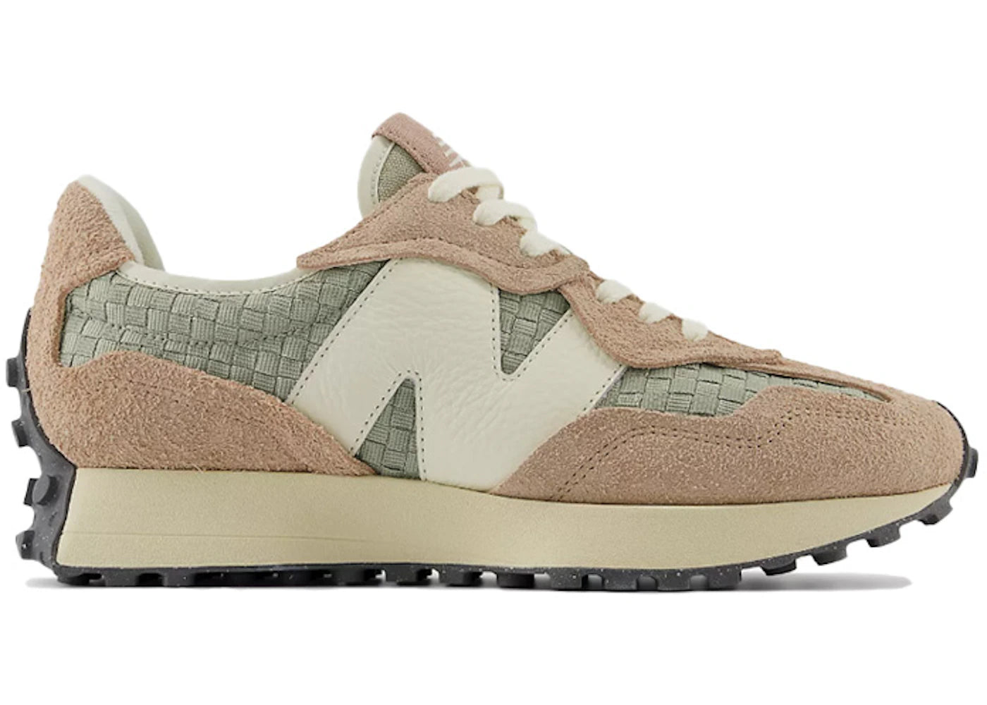 New Balance 327 Woven Flat Taupe Olivine