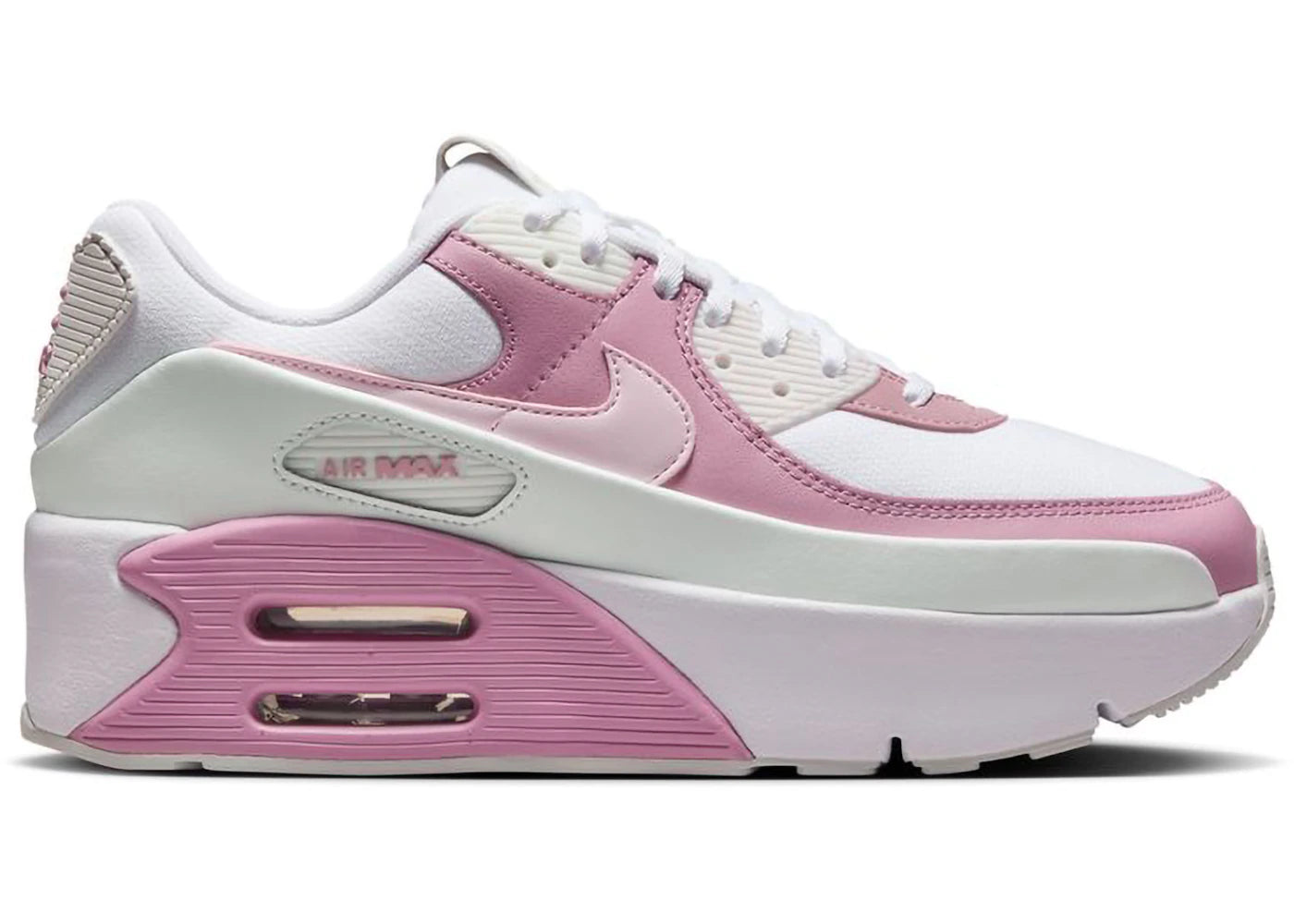 Nike Air Max 90 LV8 White Pink Foam Summit White
