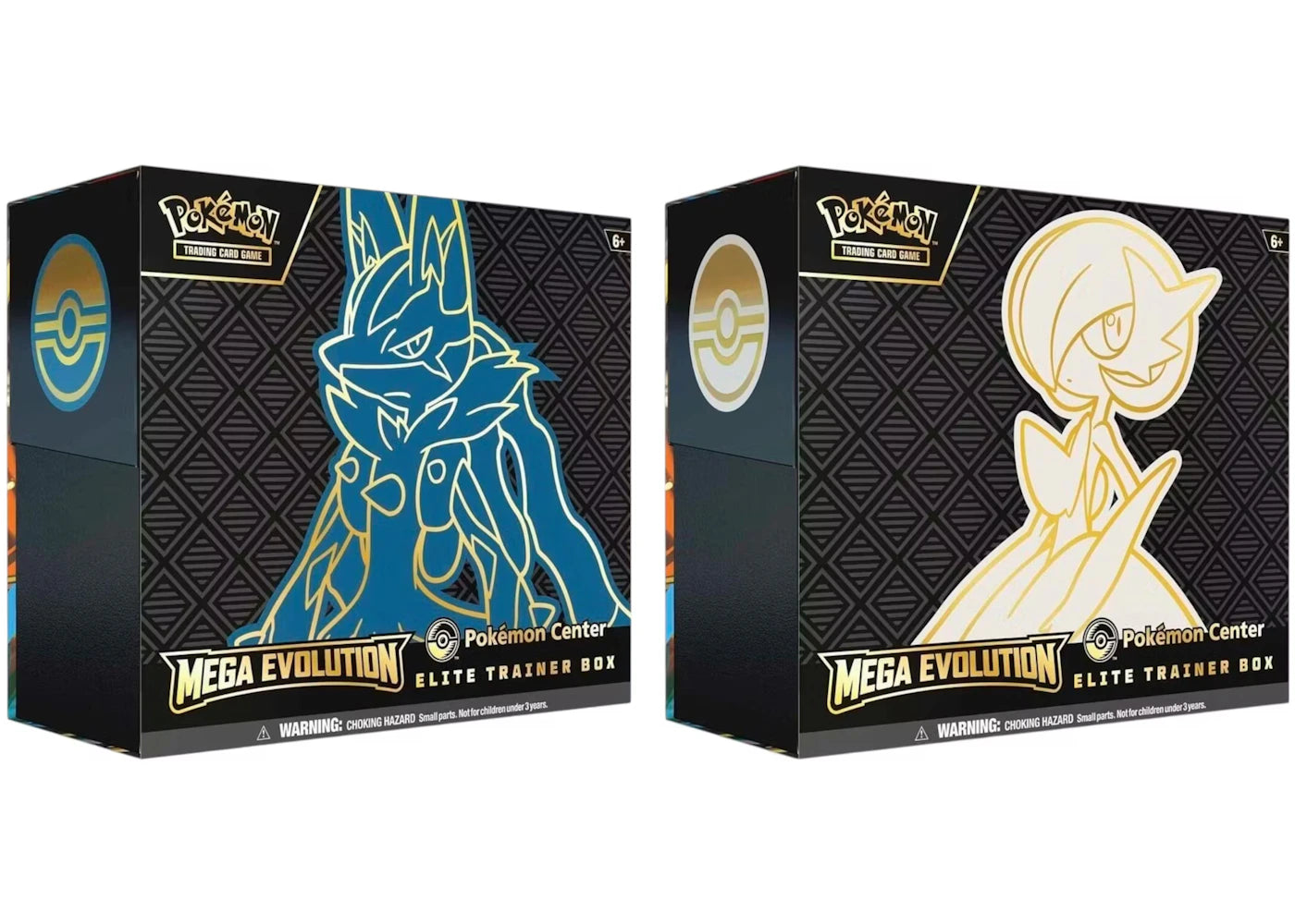 Pokemon Mega Lucario & Mega Gardevoir  Elite Trainer Box 2x Lot Pokémon Mega Evolution