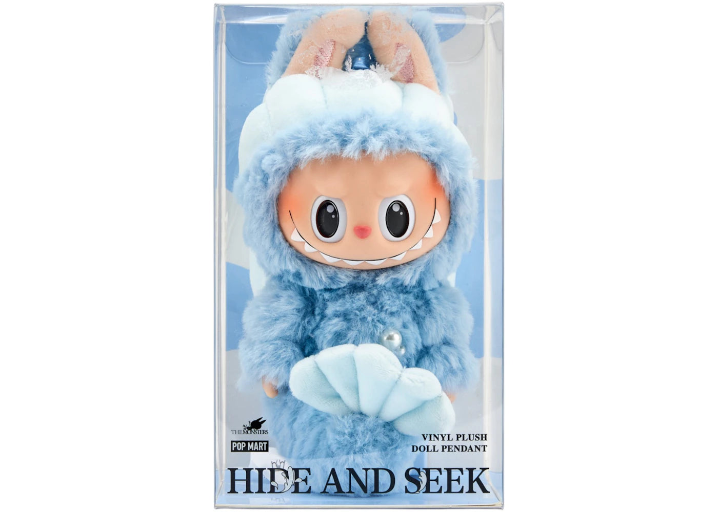 Pop Mart Labubu Hide and Seek In Singapore Series Vinyl Plush Pendant