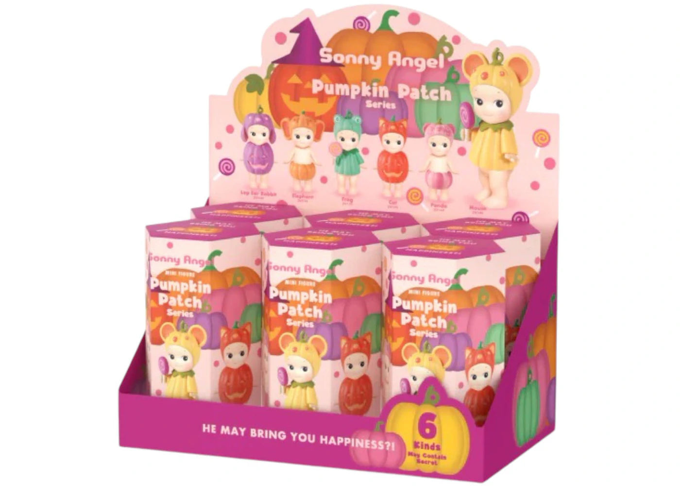 Sonny Angel Pumpkin Patch Series Sealed Case