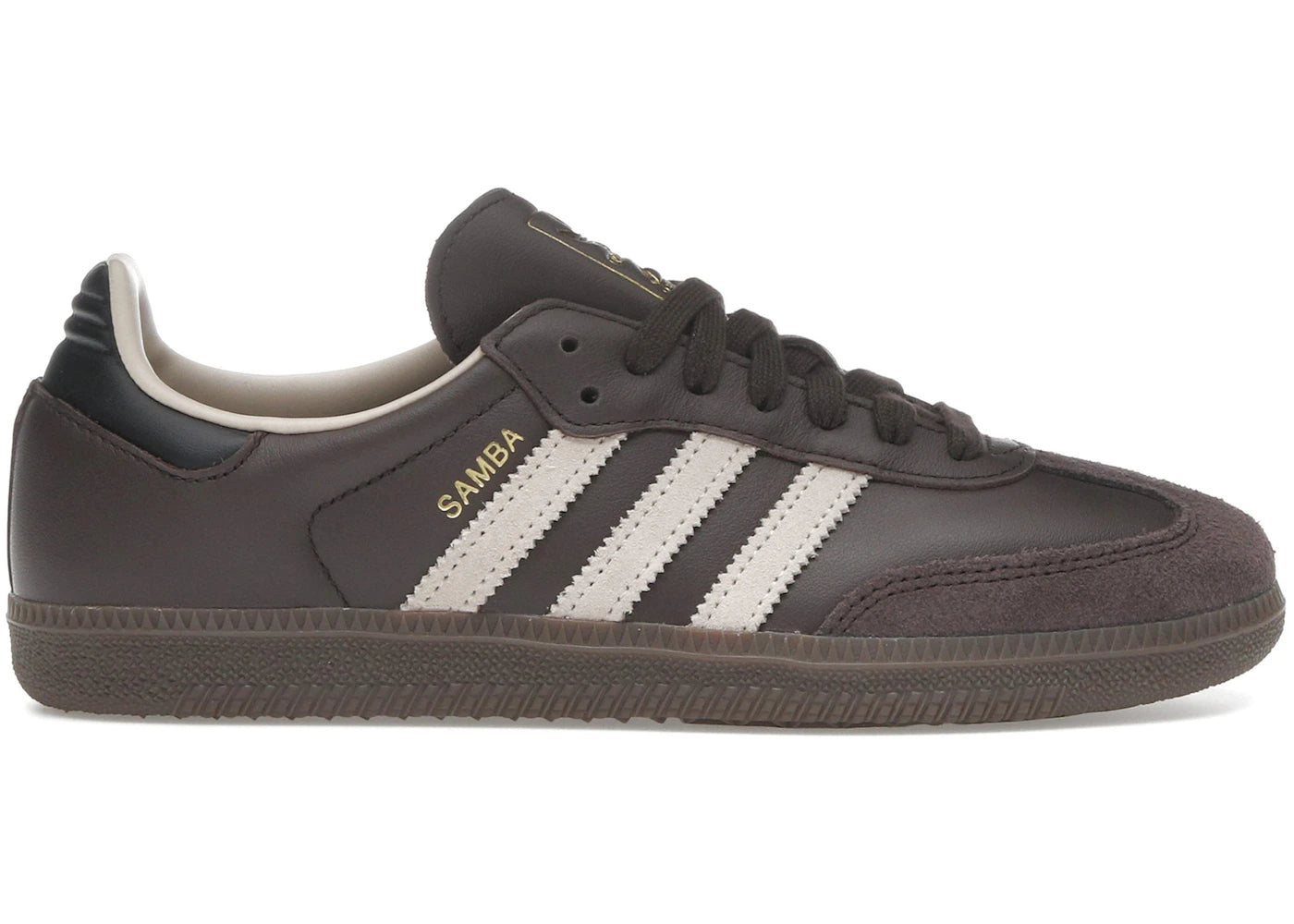 adidas Samba OG Dark Brown Beige Gum