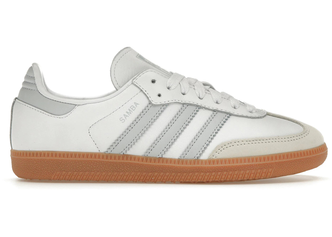 adidas Samba OG White Halo Blue Gum