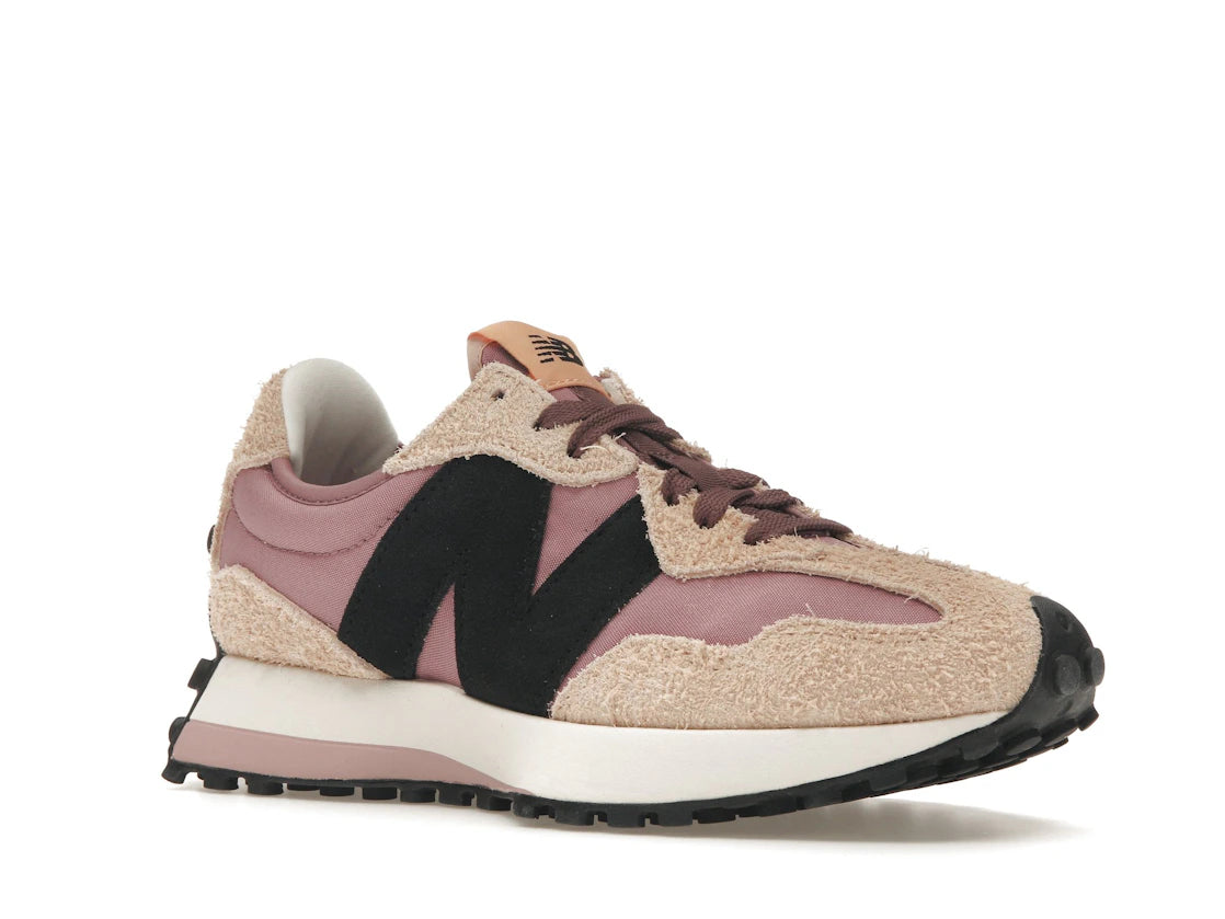 New Balance 327 White Black Pink