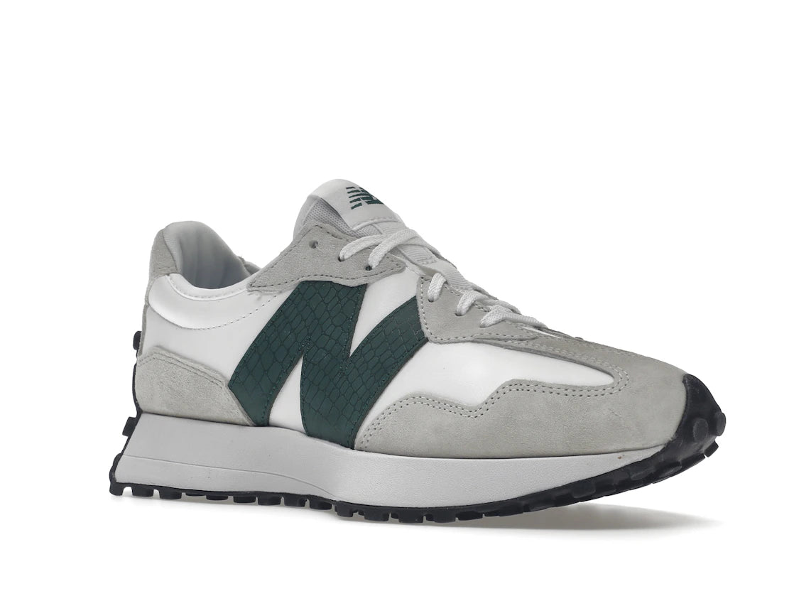 New Balance 327 White Nightwatch Green