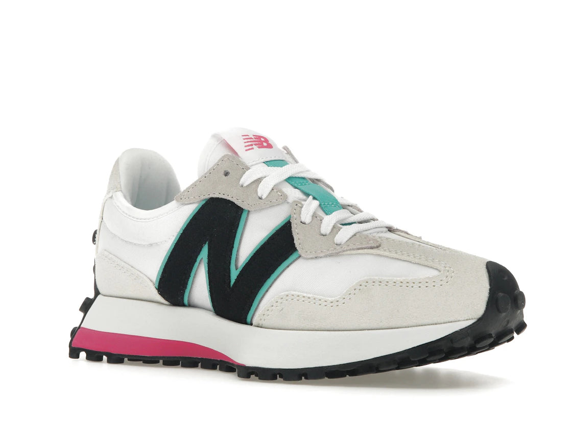 New Balance 327 White Grey Black Light Pink