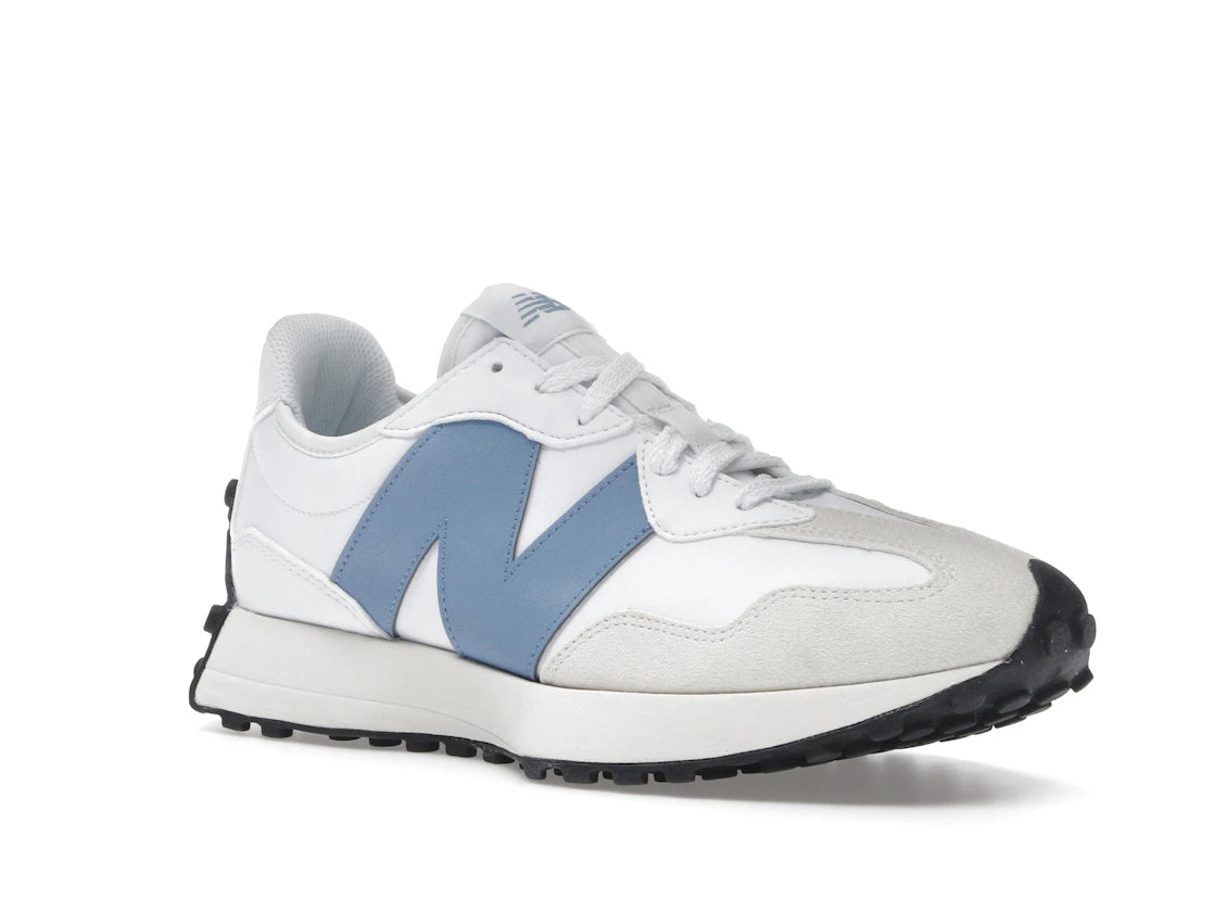 New Balance 327 White Blue Laguna