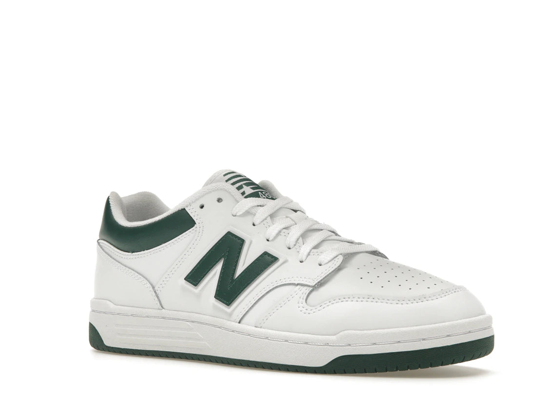 New Balance 480 White Nightwatch Green