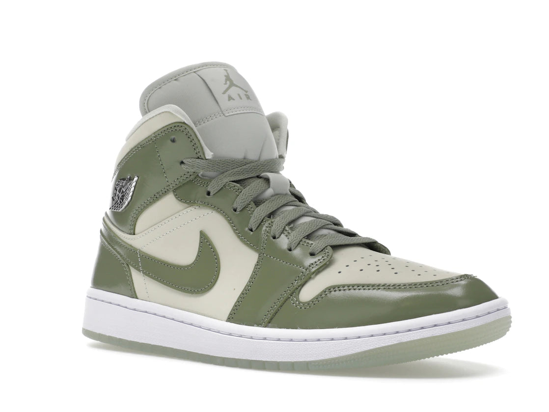 Jordan 1 Mid SE Sea Glass Oil Green
