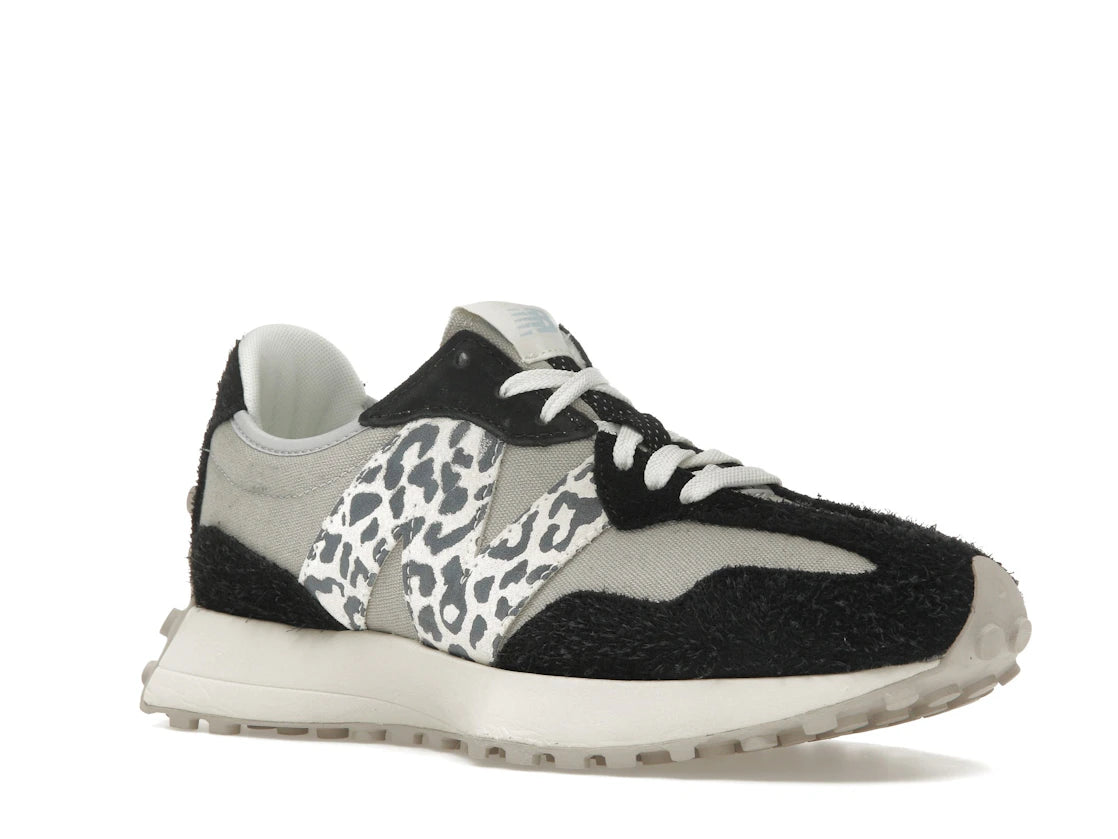 New Balance 327 Black Grey Leopard