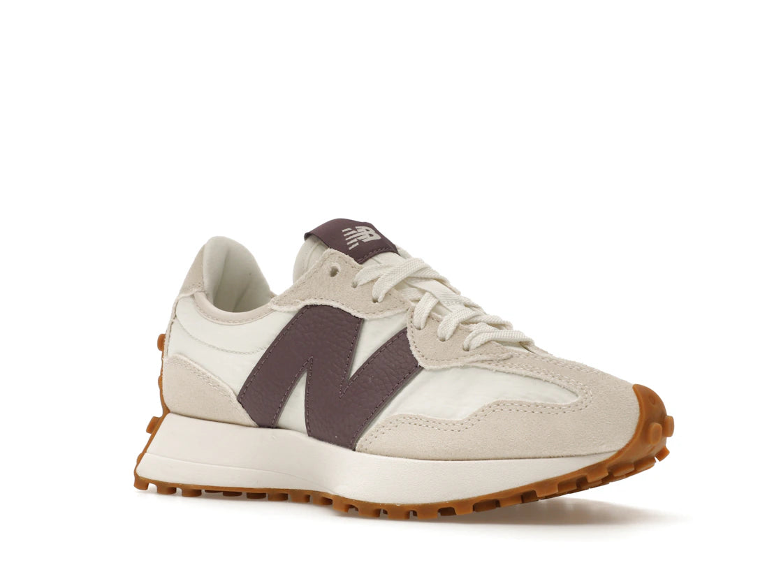 New Balance 327 Linen Sea Salt Dark Ice Wine