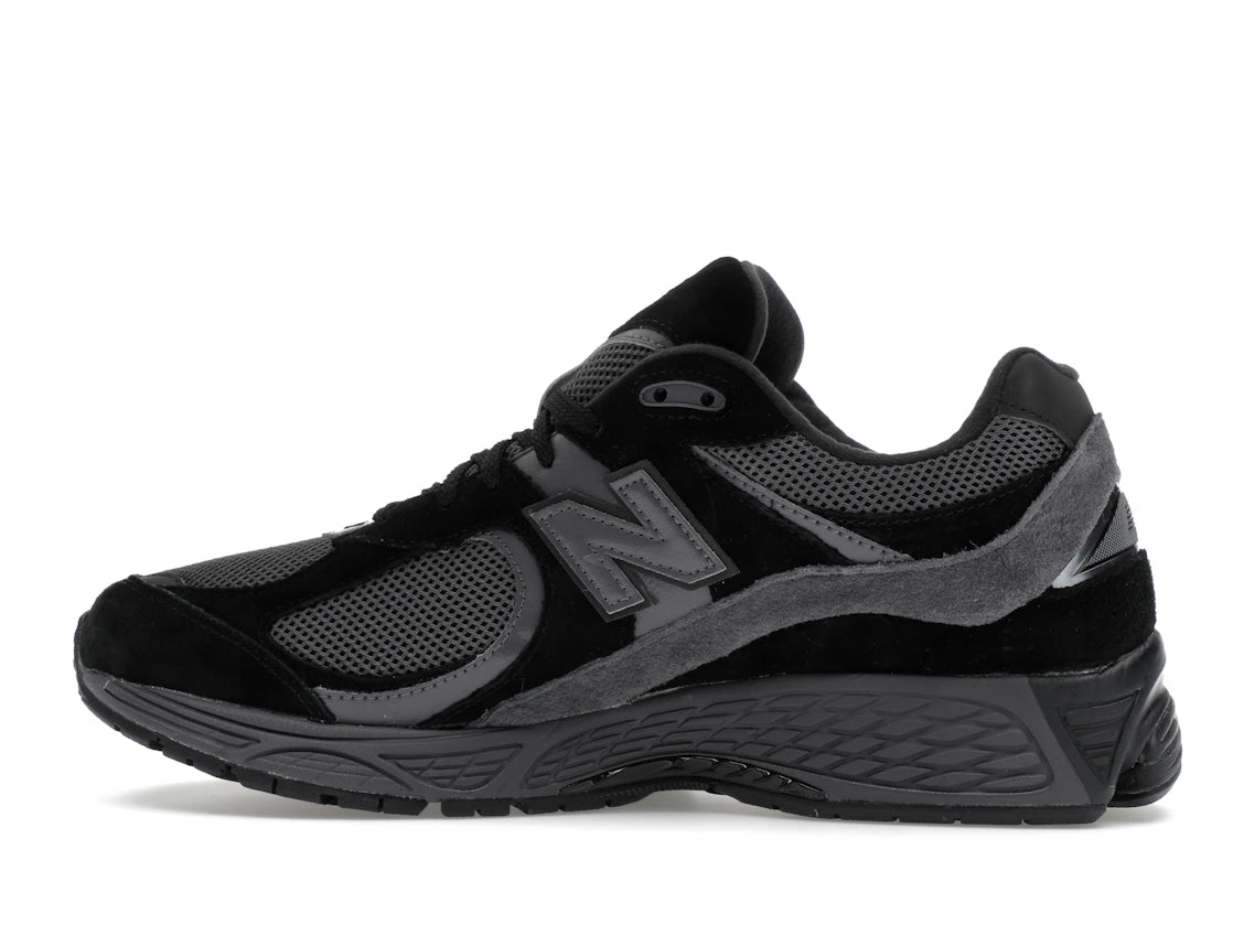 New Balance 2002R Black Dark Grey