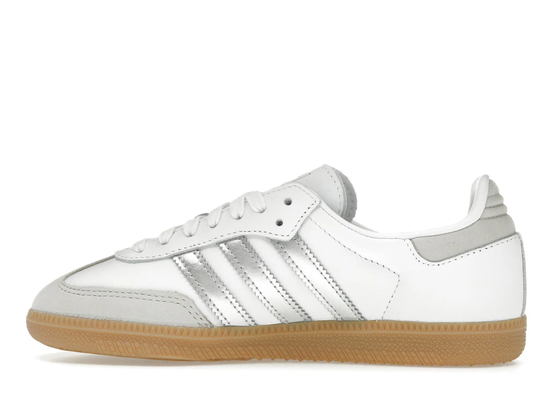 adidas Samba OG White Silver Metallic Grey